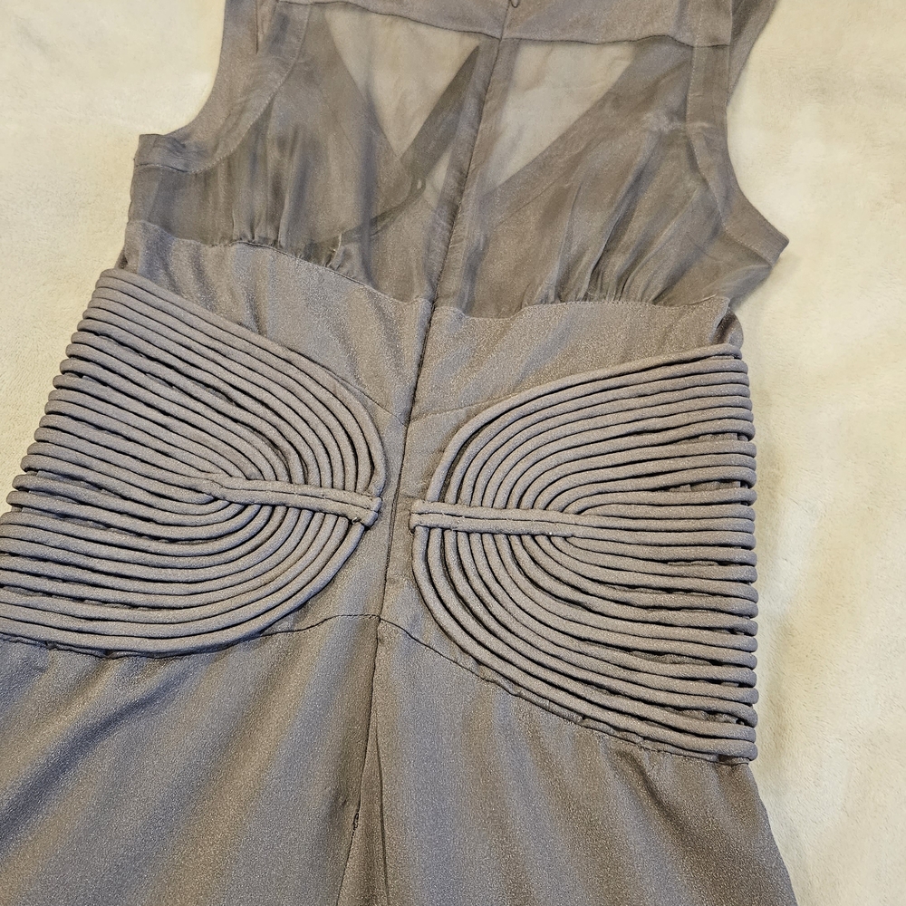 ASOS Gray Jumpsuit with Unique Detailing